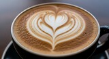 Latte Art in a Cup
