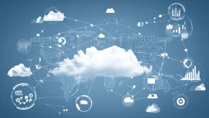 Poster - Business decisions optimized through a cloud-based analytics platform providing real-time insights.