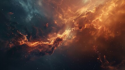 Wall Mural - colorful nebula, star galaxy, space nebulae, celestial bodies and of cosmic gas in deep space.