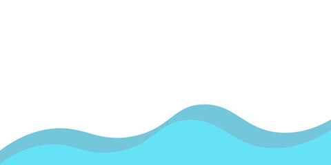 Poster - Cool liquid abstract gradient shapes wavy background..