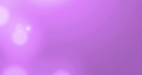 Aufkleber - Image of dots of light moving on violet background