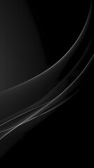 Wall Mural - digital technology dark lines curve illustration poster background