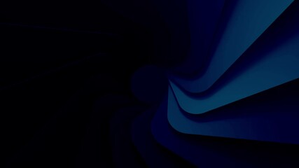 Poster - abstract background made by cards movements with blue lights