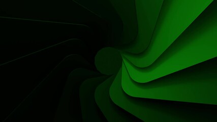 Poster - abstract background made by cards movements with green lights