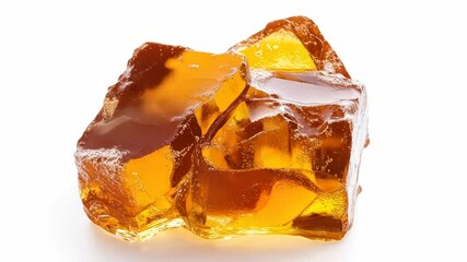 Poster - A pair of ice cubes stacked on top of each other, often used for decoration or as a prop in still-life photography
