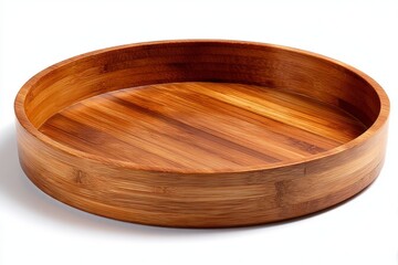 Aufkleber - Stylish bamboo serving tray perfect for entertaining at home or adding a touch of elegance to any occasion