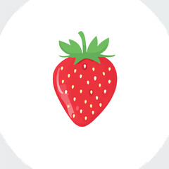 Wall Mural - professional strawberry fruit symbol vector illustration for designs