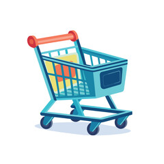 Wall Mural - professional shopping cart symbol vector illustration for e-commerce websites