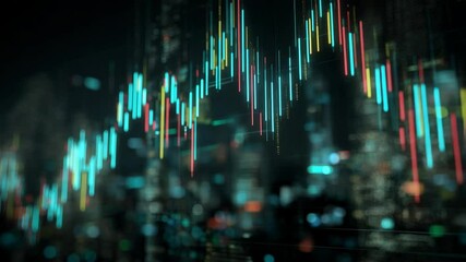 Wall Mural - artificial intelligence algorithm representing data and network with global markets and financial se