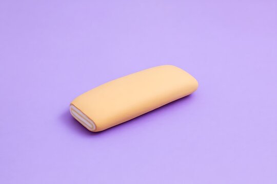 Simple geometric form in subtle color