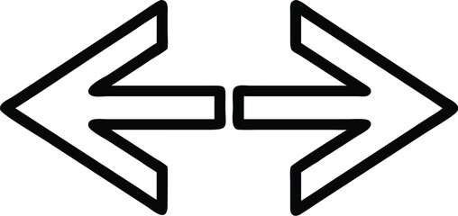 Poster - Download arrow direction vector graphic for design projects and presentations right and left 92