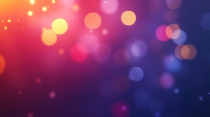 Wall Mural - Abstract bokeh background with vibrant colors.