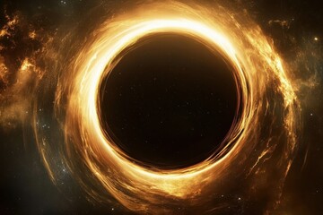 Wall Mural - Exploring cosmic phenomena through graphic layouts focused on vast celestial visuals