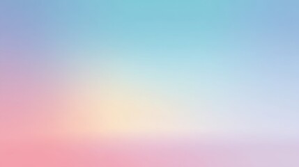 Aufkleber - Soft gradient background featuring pastel colors transitioning smoothly from pink to blue, creating a calming atmosphere.