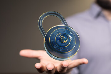 Aufkleber - Secure your sensitive information with robust encryption.  Safeguard your data today!