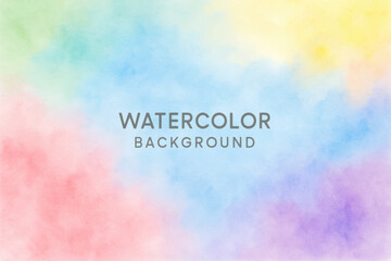 Poster - A vibrant blend watercolor hues creates a dynamic and creative backdrop that inspires innovation and fluidity in business concepts