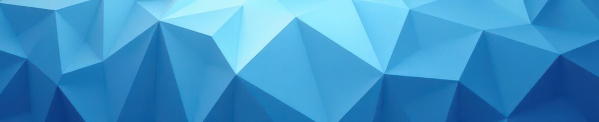 Wall Mural - abstract geometric pattern of overlapping, translucent triangles in varying shades of grey and blue 