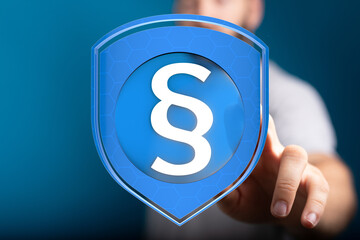Poster - Secure your legal rights with our digital protection solutions.  Ensuring safety and compliance.