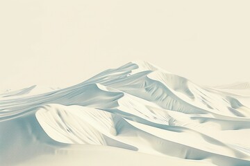 Poster - An enchanting and captivating abstract representation showcasing flowing sand patterns, textures, and tones
