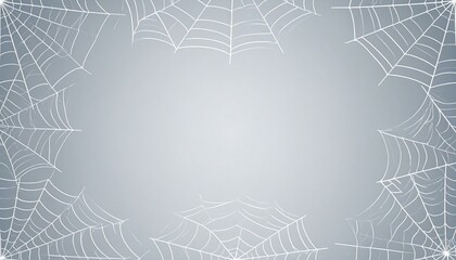 spider web with dew drops