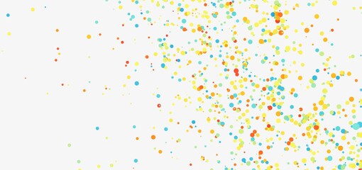 Poster - Abstract background with colorful confetti. Perfect for celebrations, parties, and festive designs.