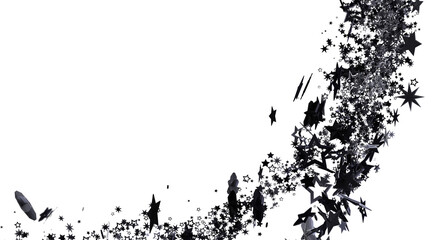 Aufkleber - High-resolution image of a black star burst, perfect for backgrounds and designs.