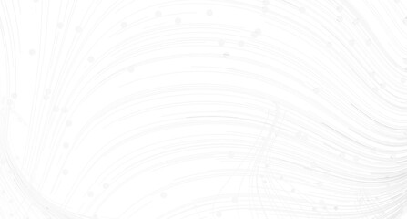 Poster - Clean, modern abstract background with subtle grey lines and waves. Perfect for website banners or presentations.