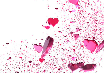 Poster - Valentine Day Hearts