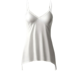 Poster - Light camisole with spaghetti straps, isolated on a empty plain background
