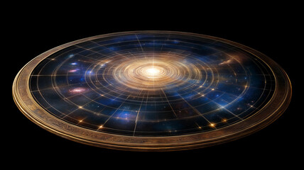 Poster - Mesmerizing depiction of cosmic spiral, showcasing beauty of universe vastness and depth