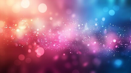 Poster - gradient pink blue abstract background