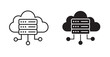 © Neha - cloud server icon