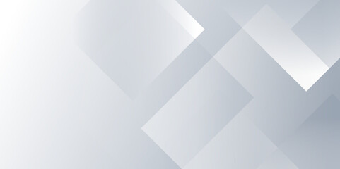 Fototapete - Abstract minimal geometric white and blue triangle background design. Abstract gradient color background poster with dynamic shape technology ,business, brochure ,website flyer, vector illustration.	
