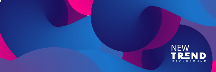 Aufkleber - gradient background pink purple waves 3d rendering abstract lines soft lighting futuristic, 4K Landing Page Template - Abstract dynamic, modern, futuristic, multi colored, simple for website template 