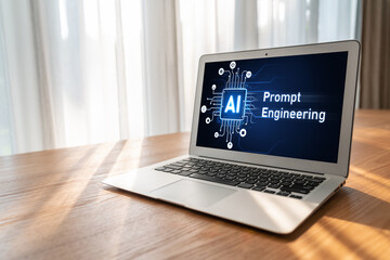 Poster - generative ai virtual assistant tools for prompt engineer and user for ease of engage artificial int