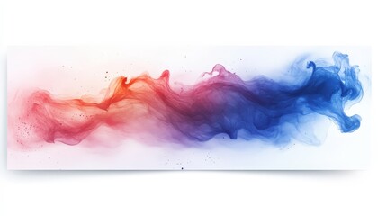 Aufkleber - Vibrant abstract painting showcasing a blend of red, orange, and pink hues creating a warm and energetic atmosphere