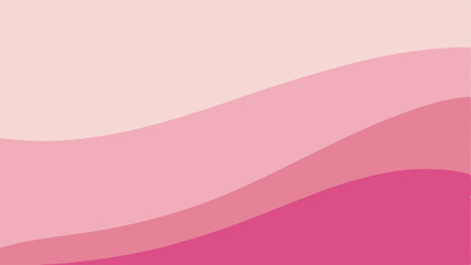 Poster - Abstract gradient pink wave design with transparency perfect for various design projects