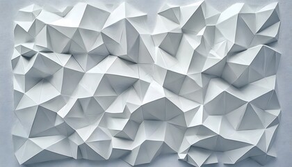 Abstract, three-dimensional geometric design.