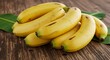 © AI Stock - Ripe Bananas on Wooden Table