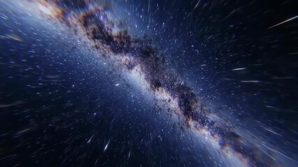 Wall Mural - Abstract space background