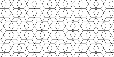 Seamless pattern with hexagon square cube geometric pattern shapes grid metal element texture design. vector tiles gradient science web tech connection triangle diamond honeycomb hexagon art.