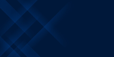 Fototapete - Premium background design with diagonal dark blue line pattern. Abstract digital technology pattern luxury blue motion background. abstract background with gradient stripes. Dark geometric banner.	
