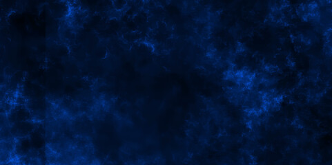 Poster - Blue smoke in dark background.Texture and desktop picture. blue texture with colorful smoke, decorative and blurry and grunge blue paper texture, Colorful blue textures for making flyer and poster.	
