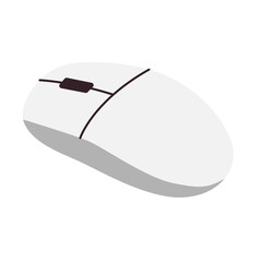 Computer mouse vector, mouse clip art, clip art of computer mouse, clip art mouse, flat design vector illustration, isolated on white background