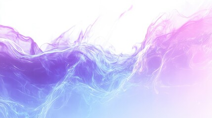 Poster - Ethereal Fluid Art Background with Soft Purple and Pink Swirls, Perfect for Modern Designs, Wallpapers, and Abstract Artwork Creation for Creative Projects
