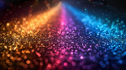 Wall Mural - abstract background of colorful bubbles