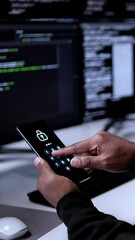 Aufkleber - Mobile Phone Hack. Stolen Cellphone