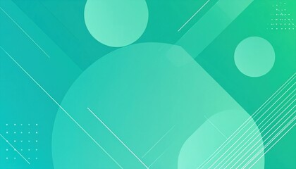 Poster - Dynamic abstract design elements digital space graphics modern aesthetics top-down view creative concept