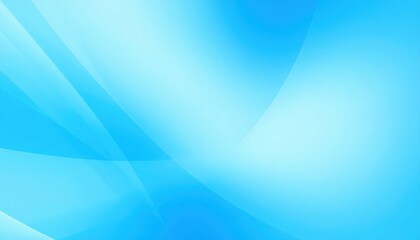 Poster - Dynamic blue abstract waves digital art smooth textures online aesthetic modern design