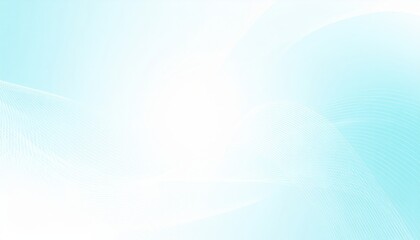 Poster - Abstract blue gradient background design digital artwork modern aesthetic soft light creative concept